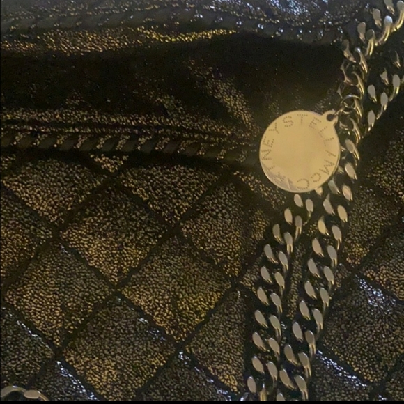 Stella McCartney Falabella Quilted Gunmetal - Picture 7 of 12
